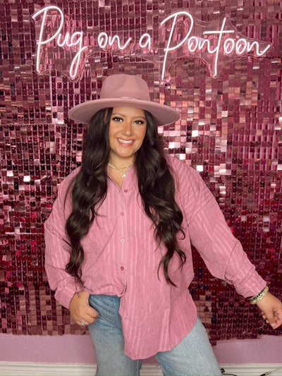 The Eve Striped Oversized Shirt