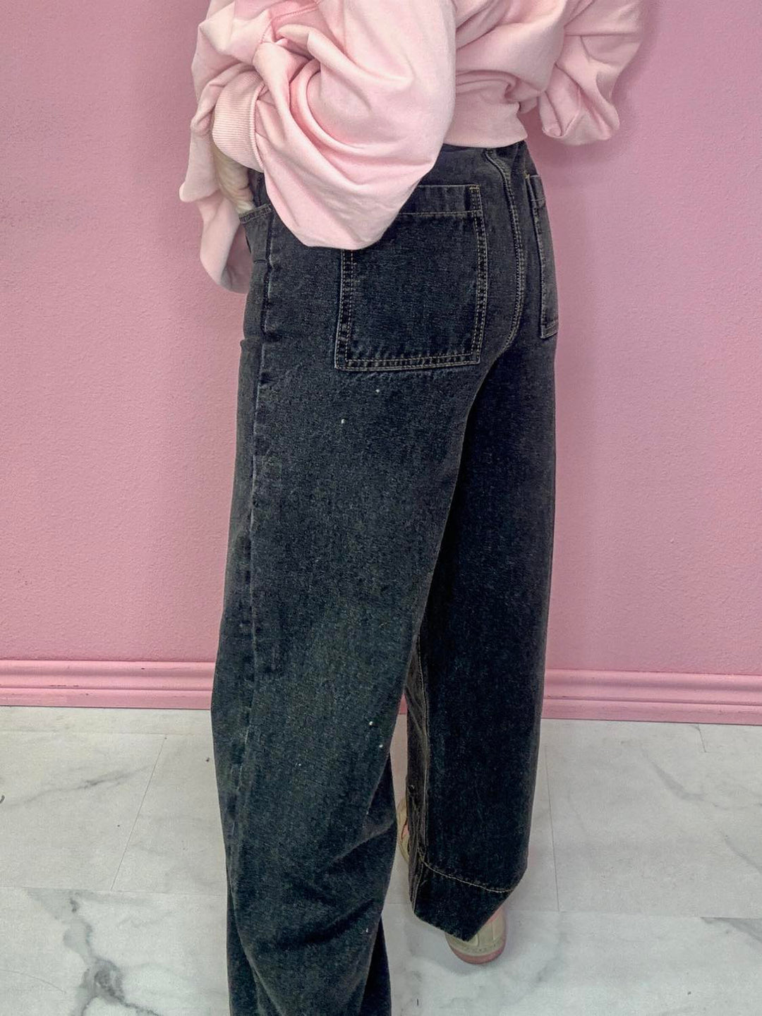 The Bryce Wide Leg Jeans