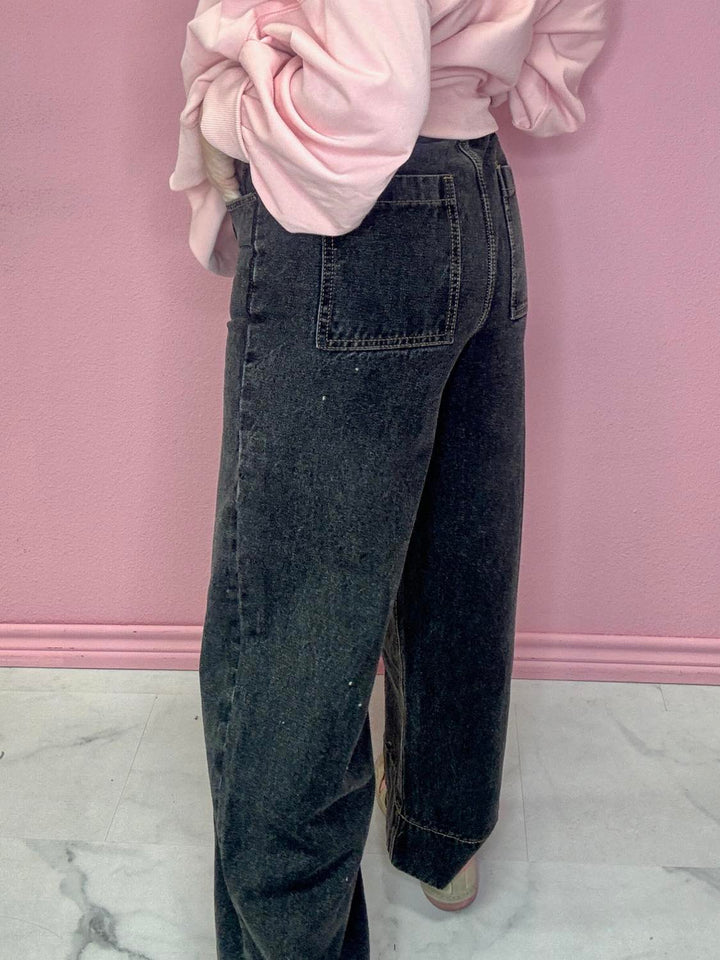 The Bryce Wide Leg Jeans