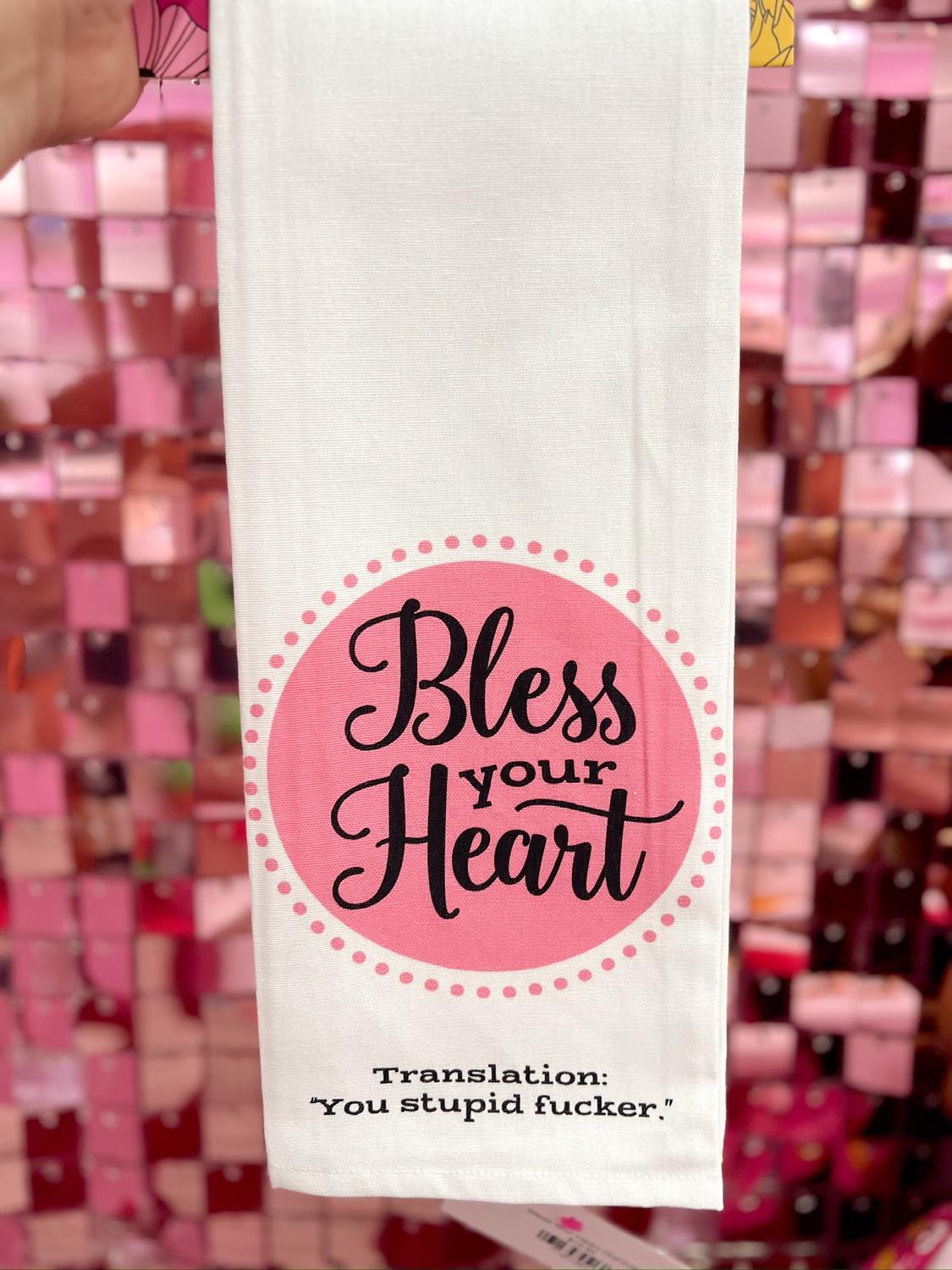 Bless Your Heart Dishtowel