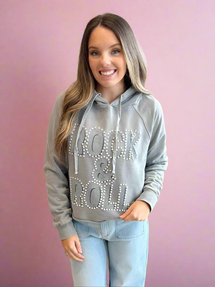 Rock N Roll Puff Sweater