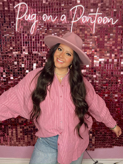 The Eve Striped Oversized Shirt