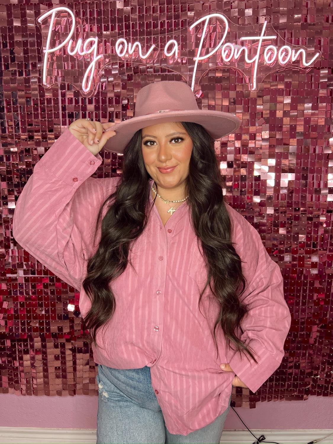The Eve Striped Oversized Shirt