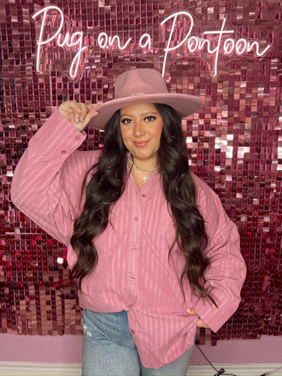 The Eve Striped Oversized Shirt