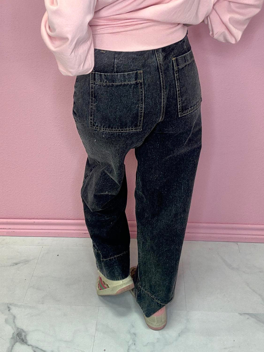 The Bryce Wide Leg Jeans