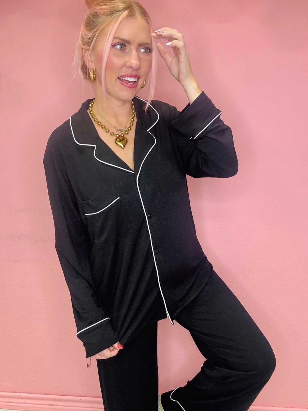 Casual Moments Pajama Set