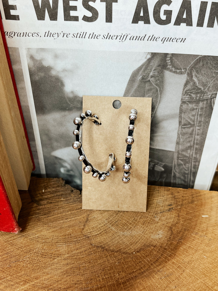 Harlow Studded Hoops
