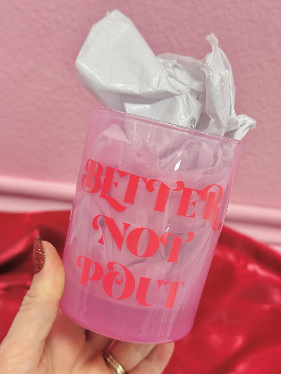 Better Not Pout Christmas Cup