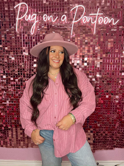 The Eve Striped Oversized Shirt