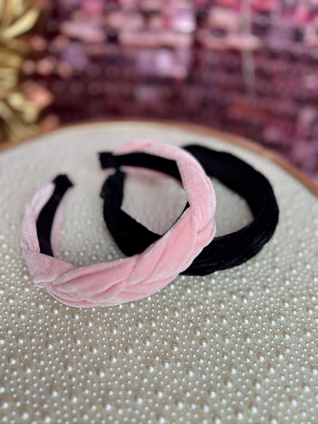 The Bailey Classic Braided Velvet Headband