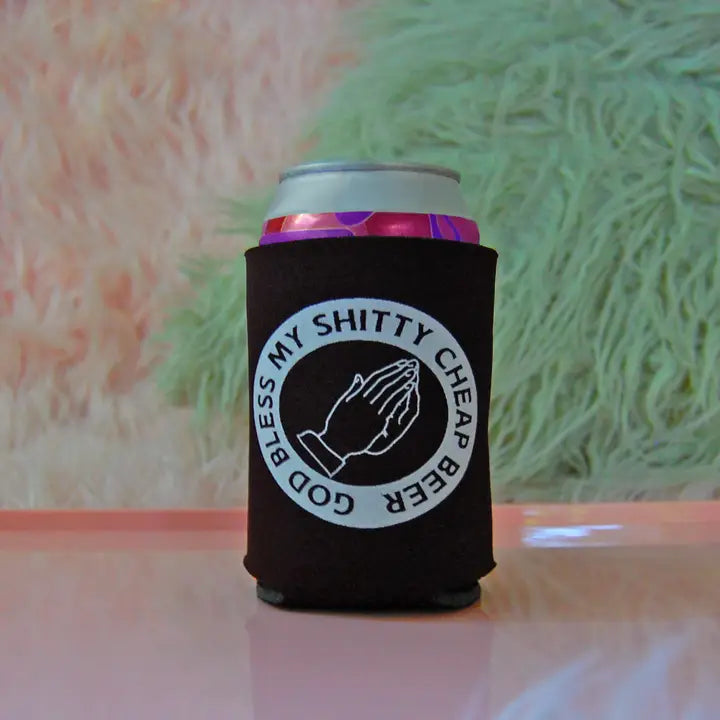 God Bless My Beer Koozie