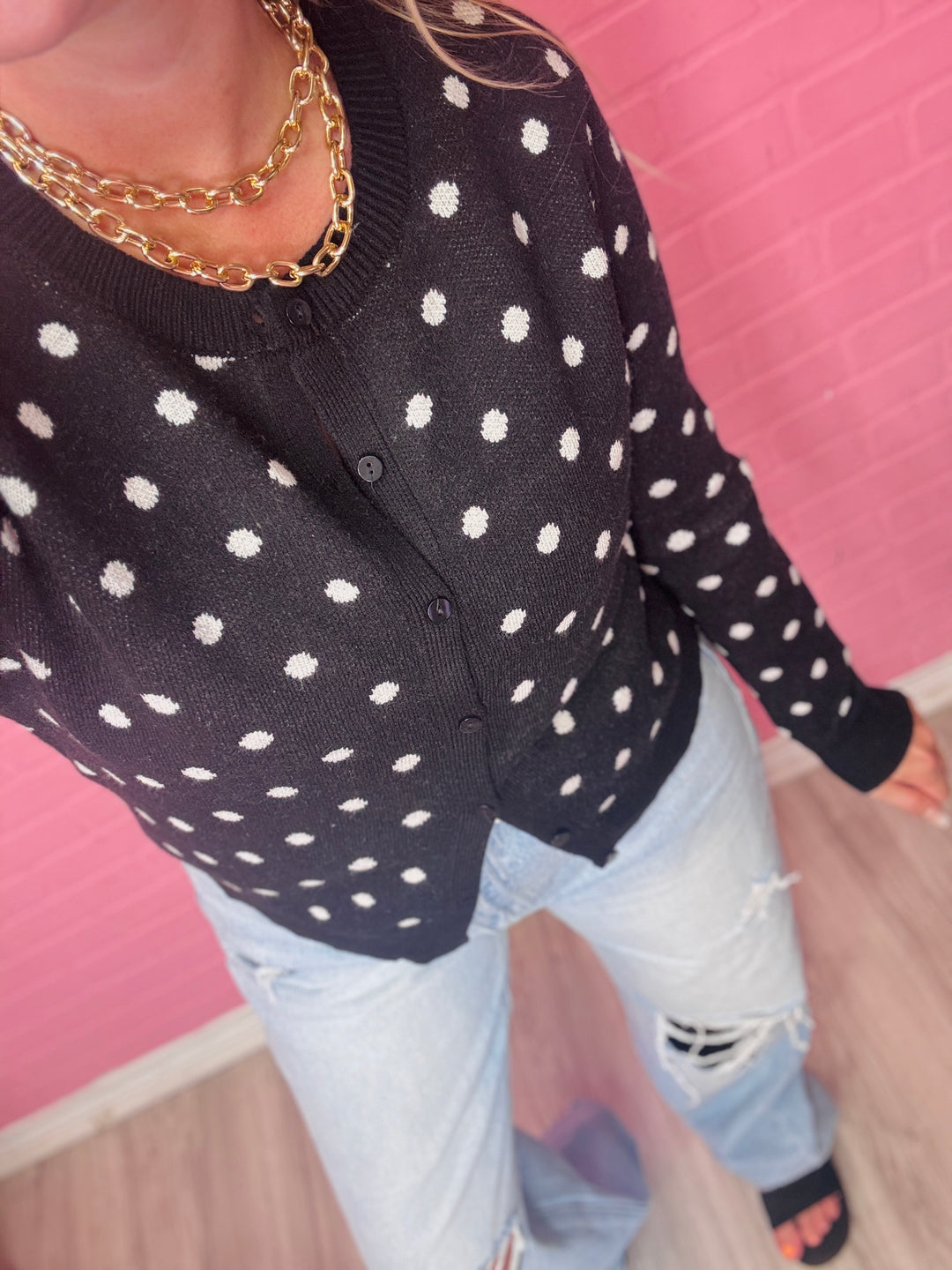 Simply Chic Fitted Cardigan