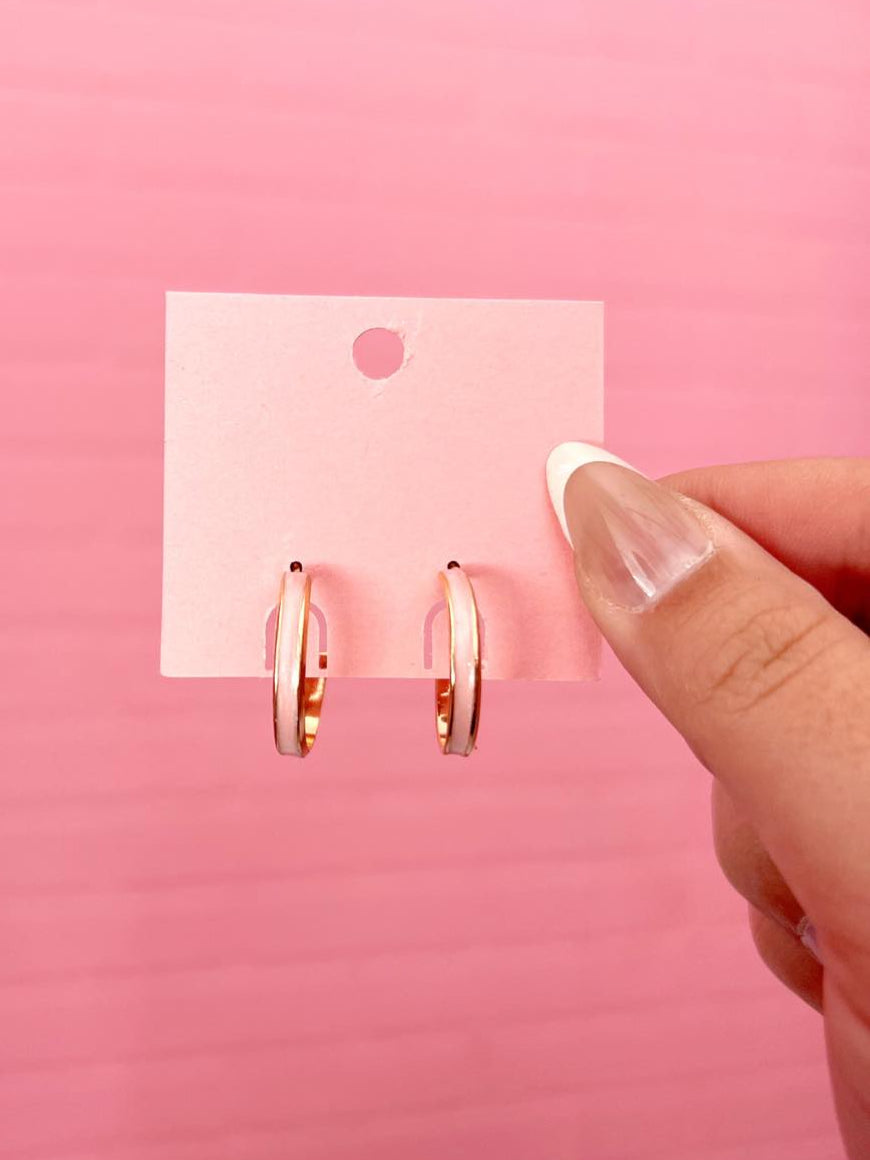 Bet On It Hoop Earrings