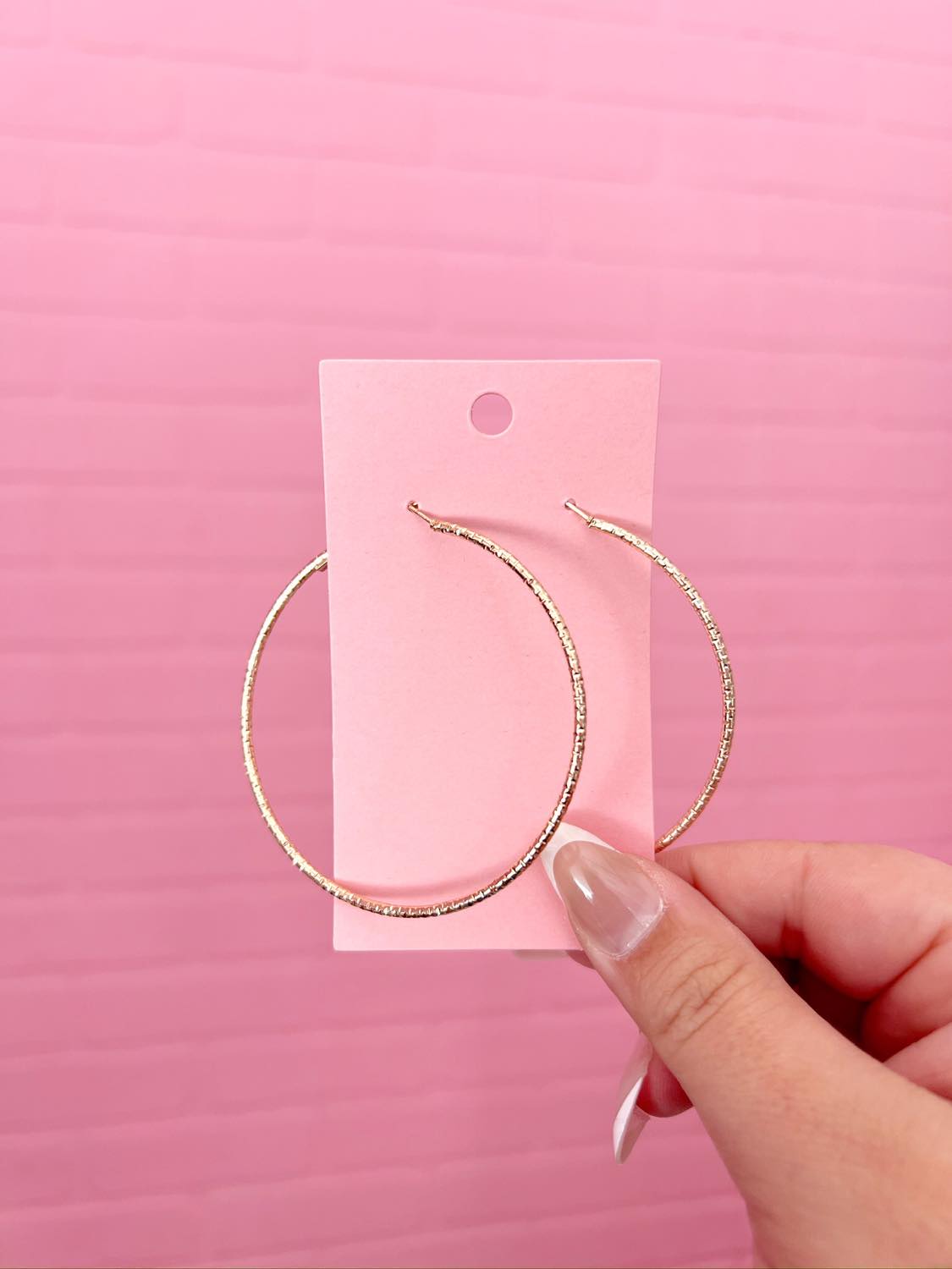 Starstruck Gold Hoop Earrings