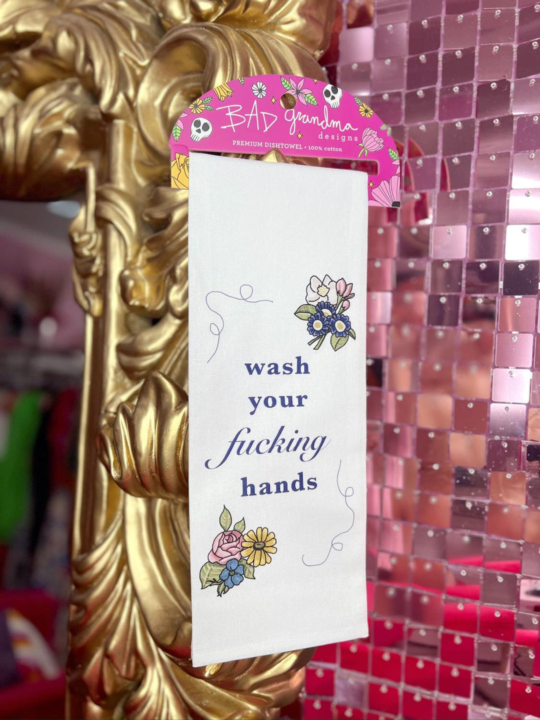 Wash Your Fucking Hands Towel