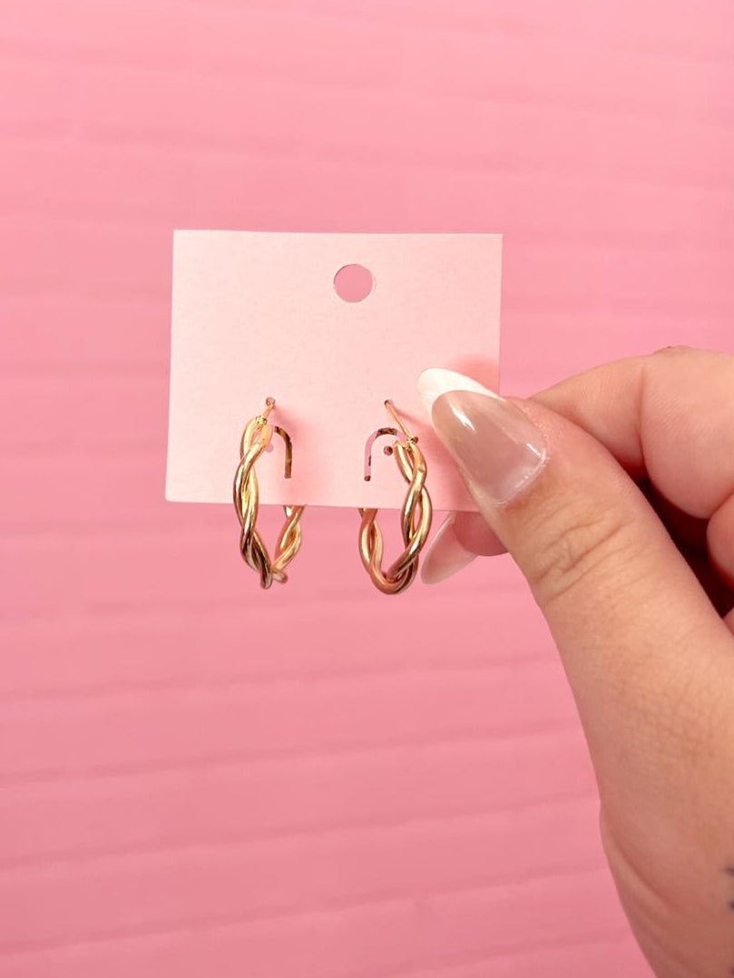 Twisted My Fancy Earrings