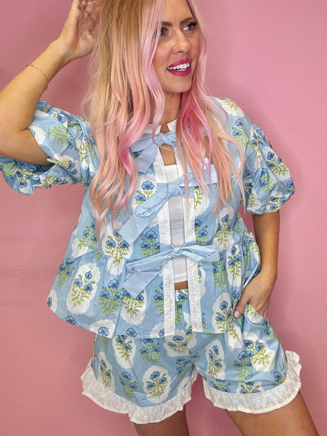 The Belle Ruffle Shorts