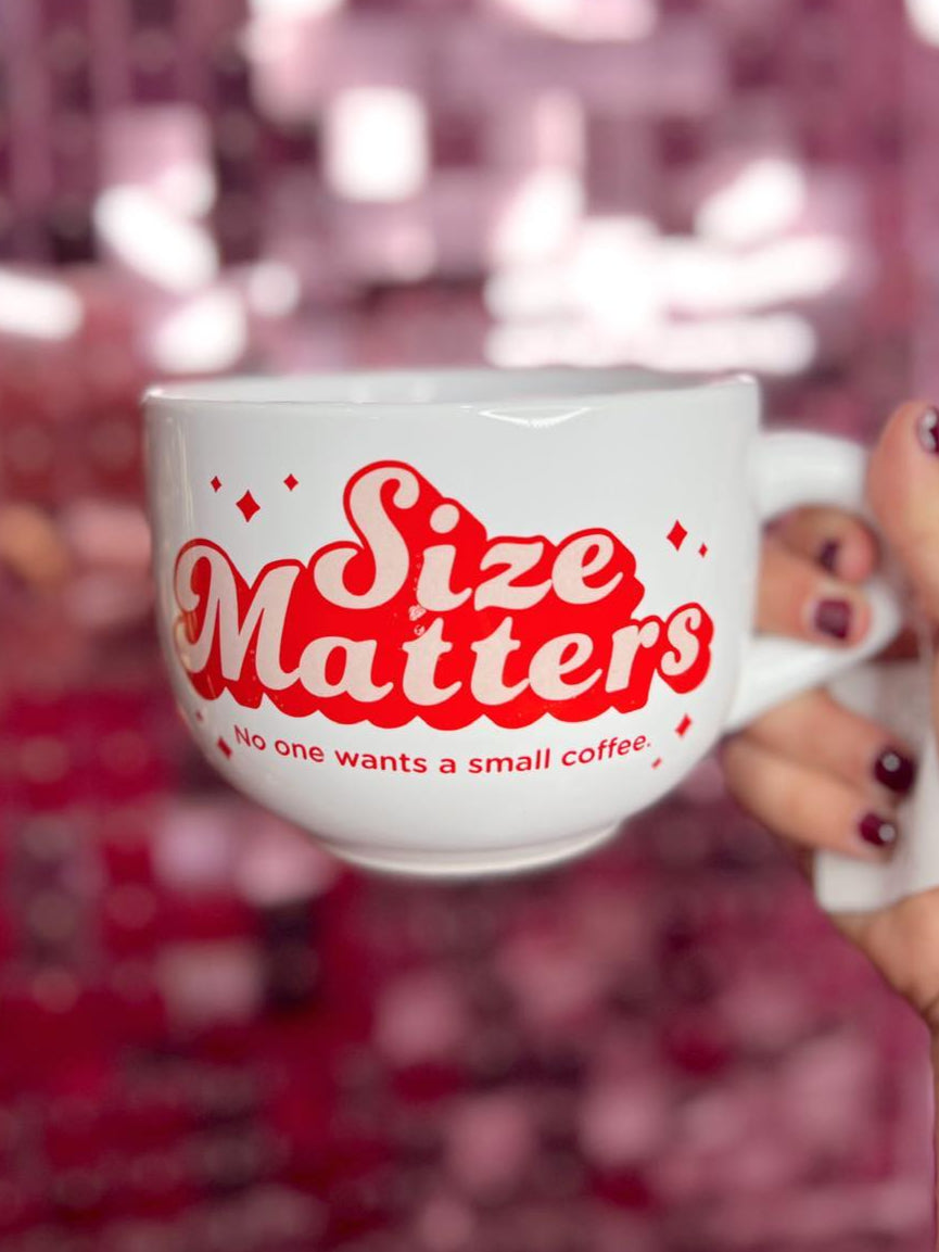 Size Matters Cappuccino Mug