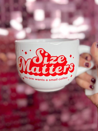 Size Matters Cappuccino Mug