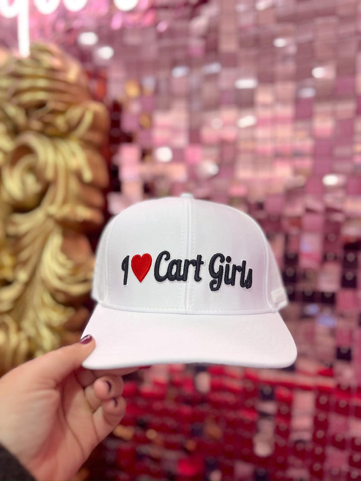 I Heart Cart Girls Hat