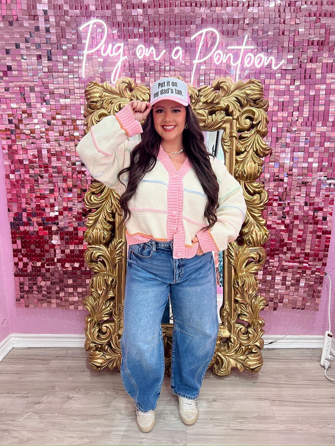 The Dallas Wide Barrel Jeans