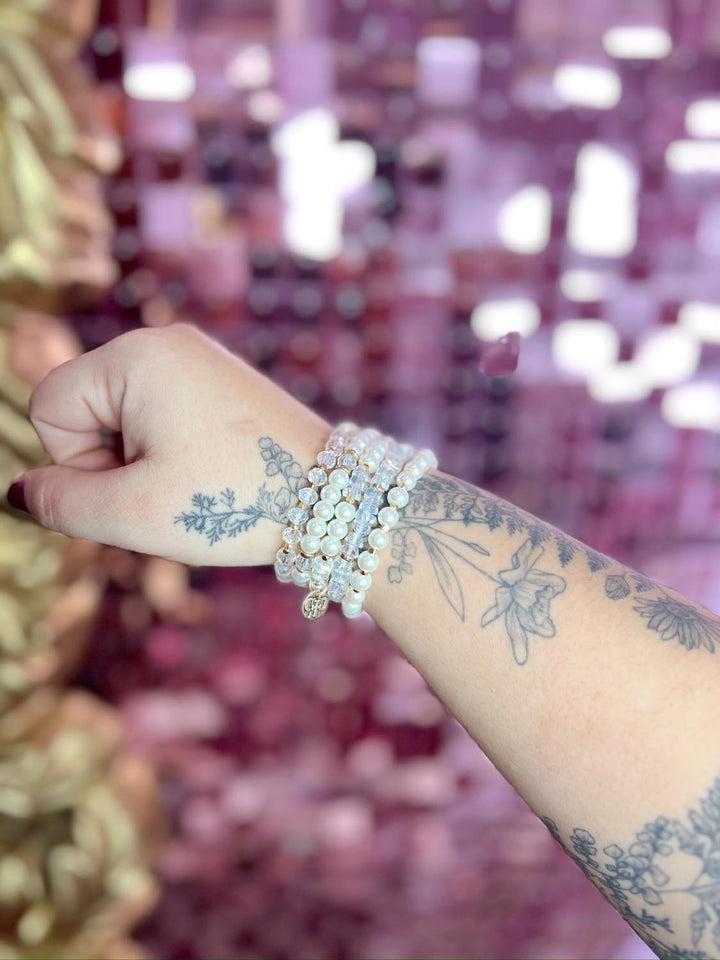 The Kathryn 3 Strand Beaded Set