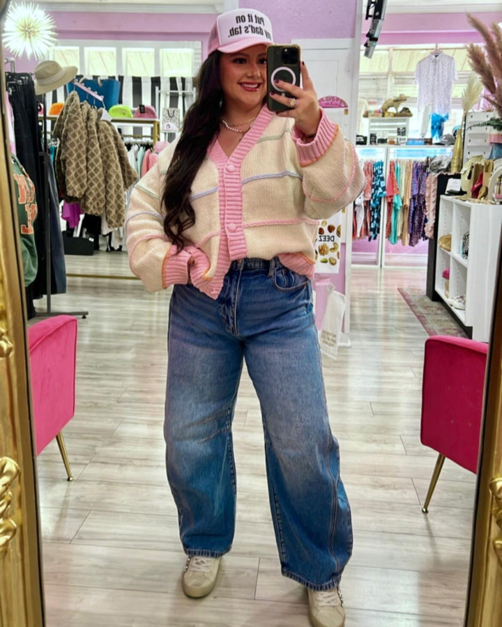 The Dallas Wide Barrel Jeans