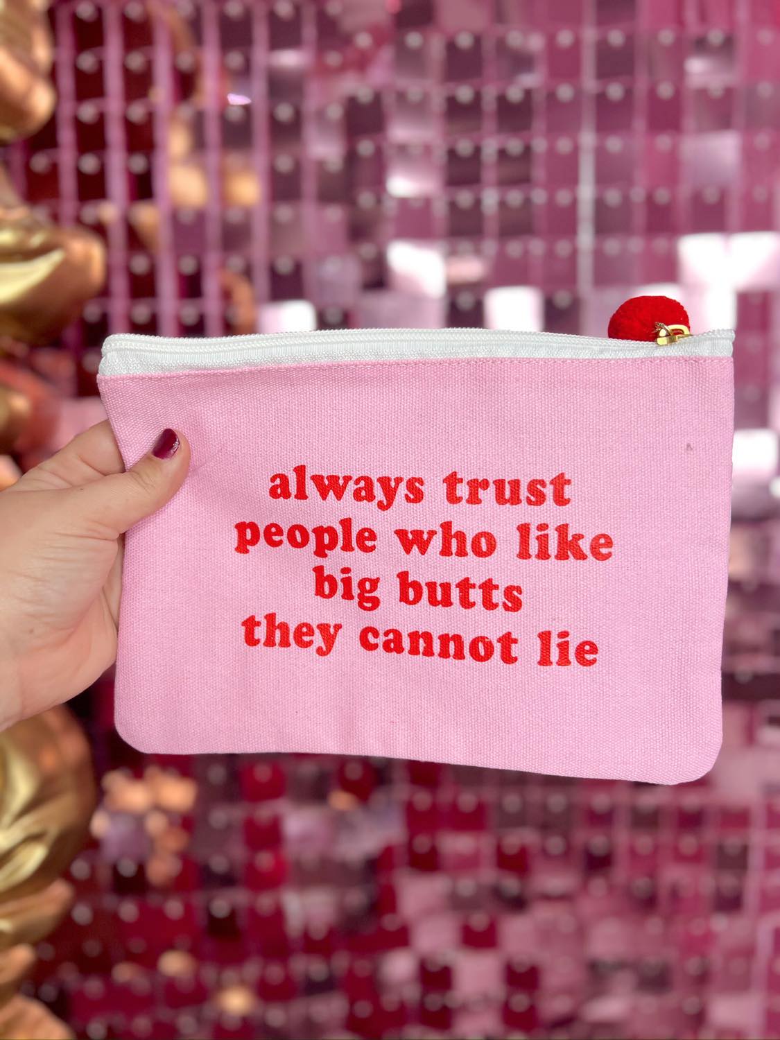 People With Big Butts Cosmetic Bag
