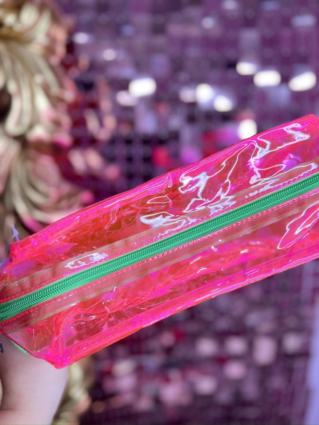 Shit Bitch, You Is Fine Clear Travel Bag