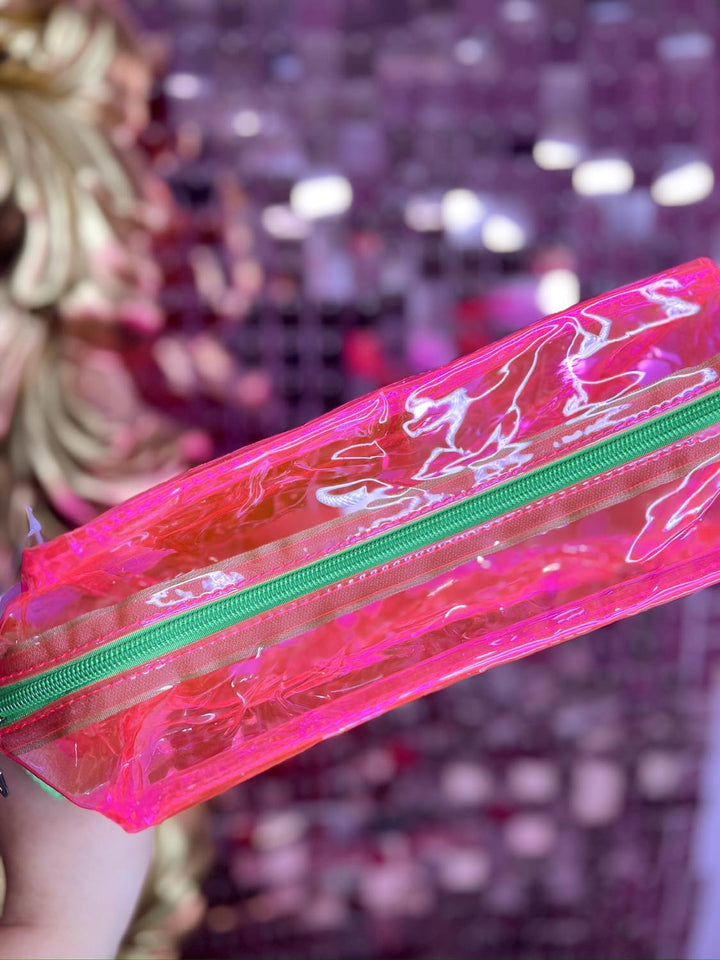 Shit Bitch, You Is Fine Clear Travel Bag