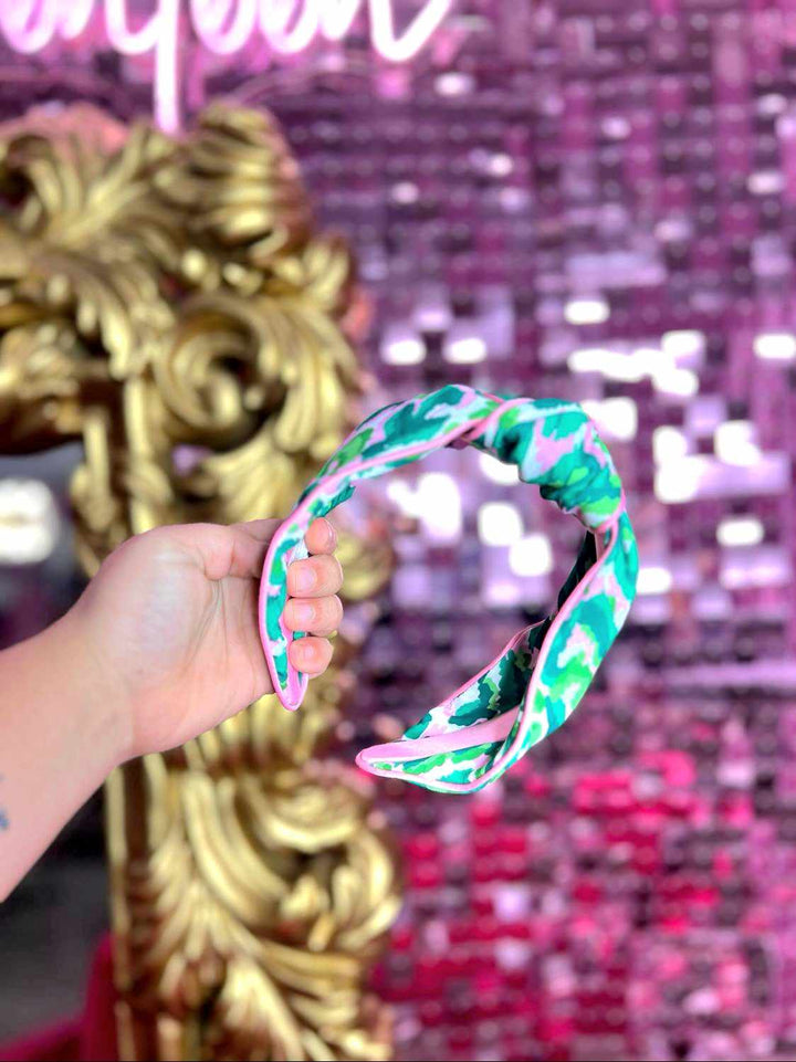 Watercolor Knotted Headband