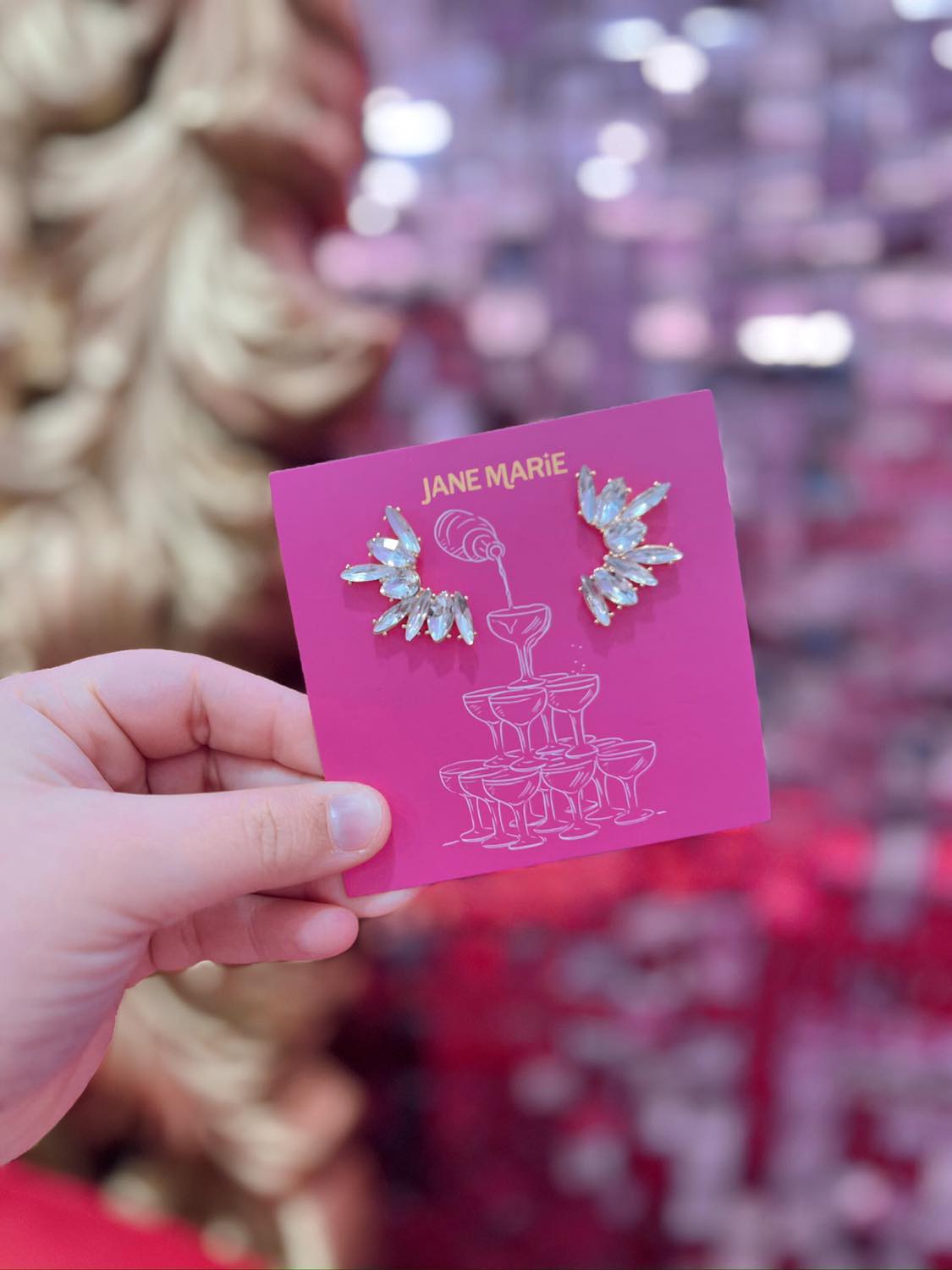 The Stella Half Wing Earrings