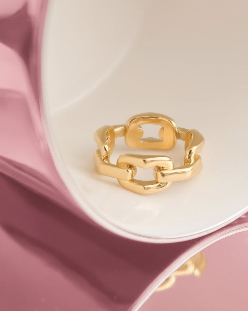 The Brooklyn 18K Braided Ring