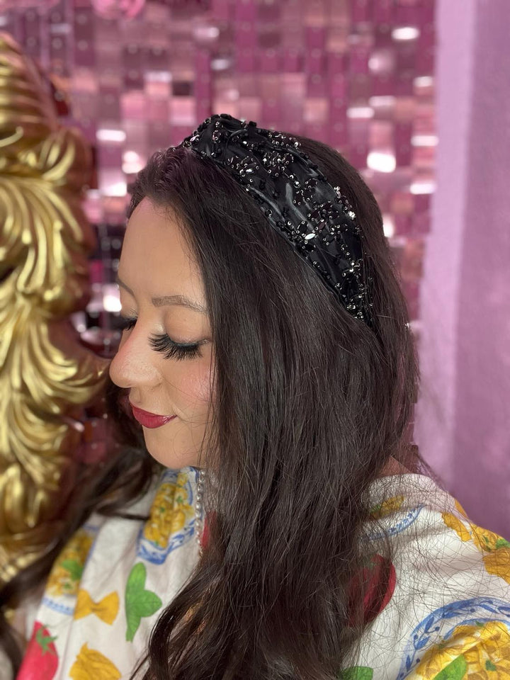 Orion Black Headband