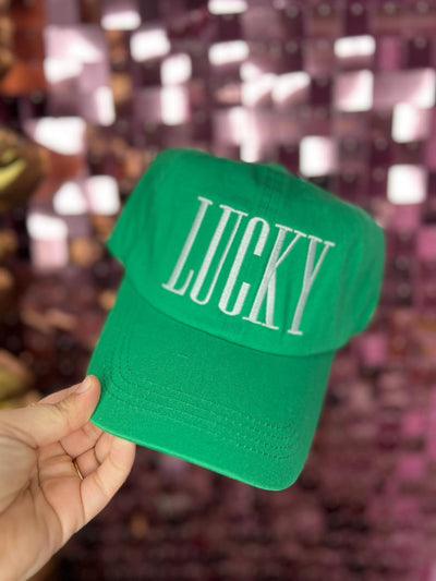 Lucky Embroidered Hat