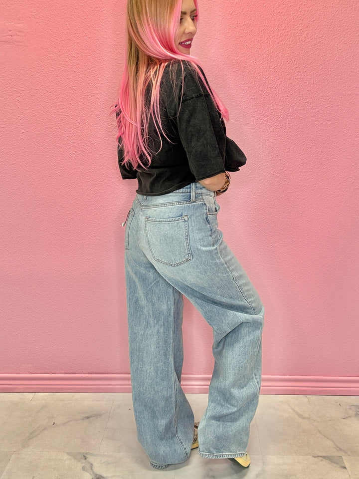 The Darcy Wide Leg Jeans