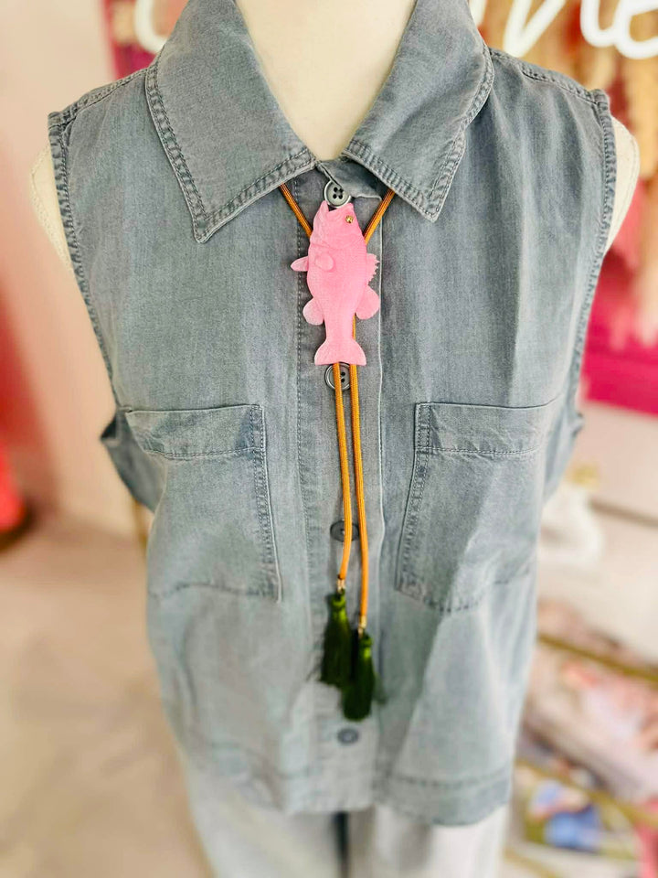Frances The Fish Tassel Bolo