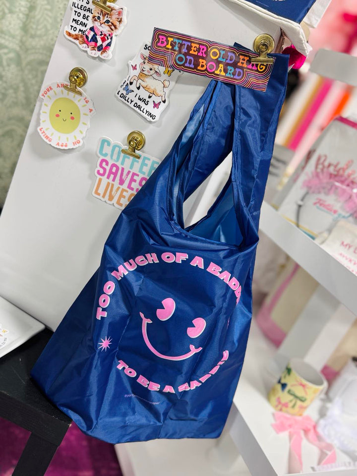 Baddie & Saddie Foldable Nylon Bag