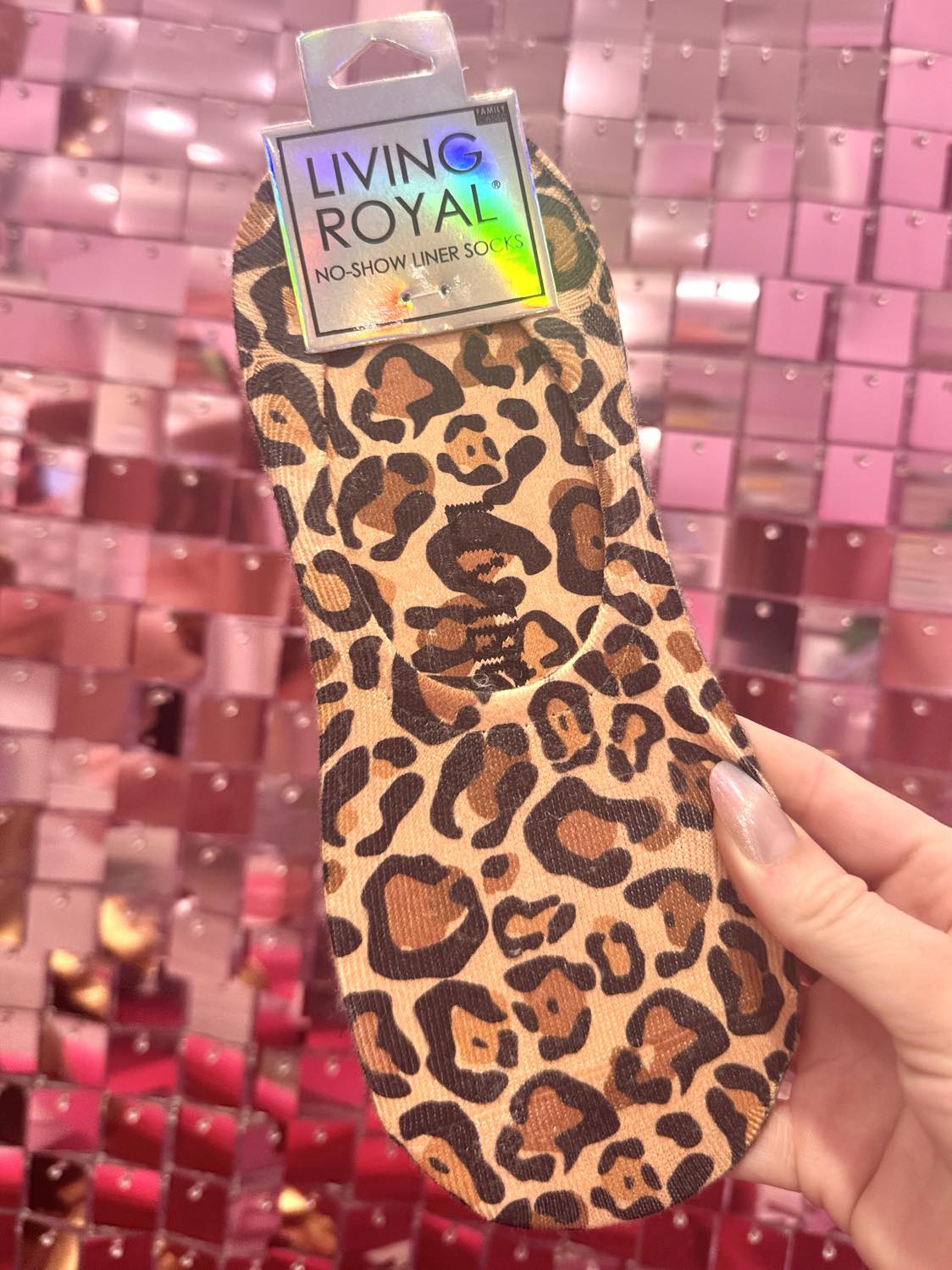 Animal Print Ankle Socks