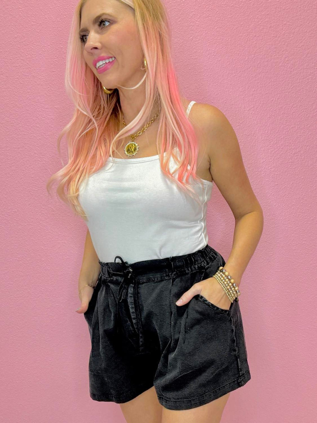 Barefoot Pleated Shorts