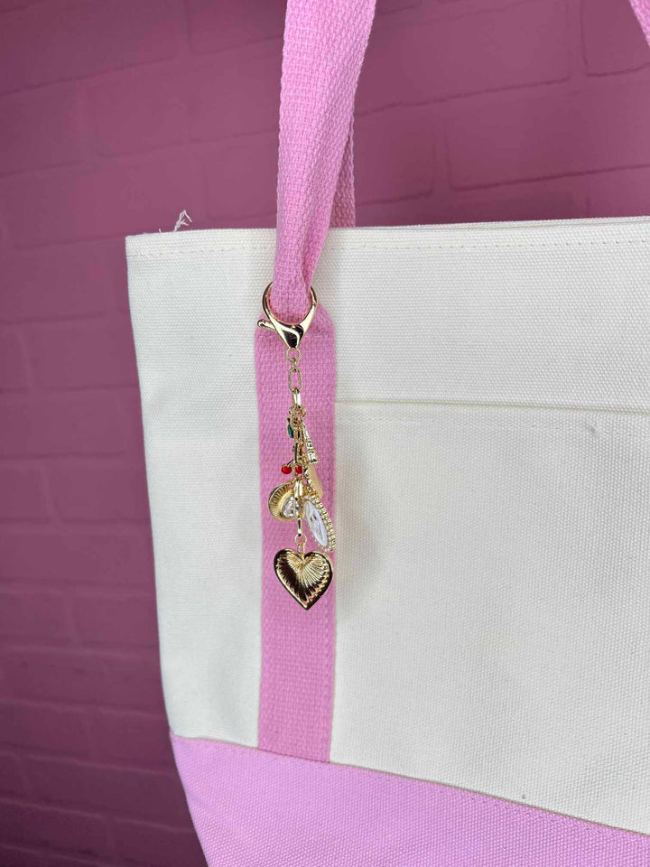 The Paris Bag Charm Keychain