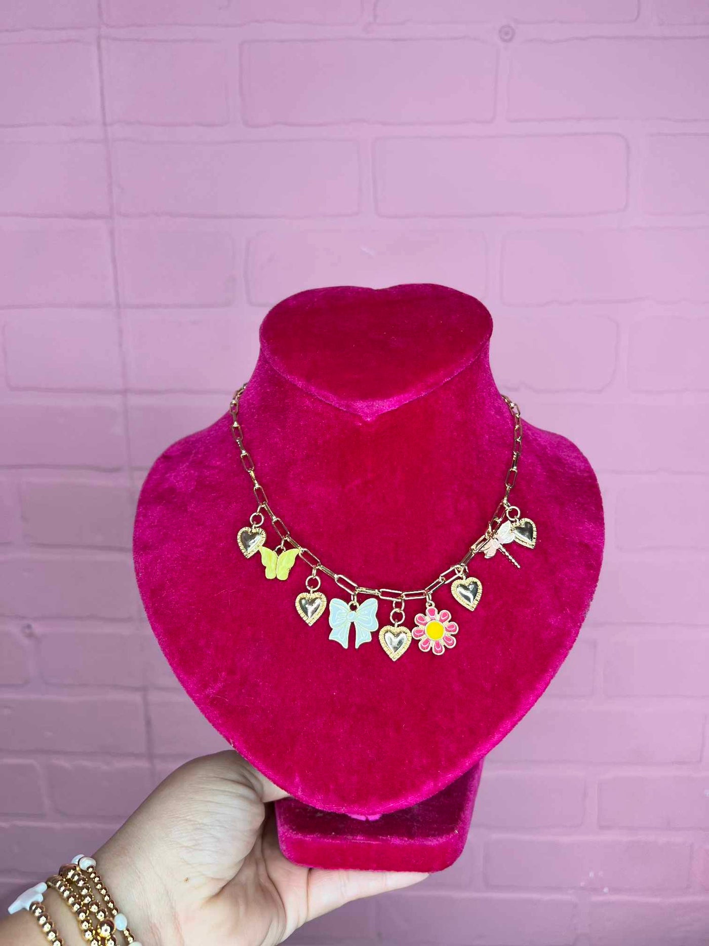The Necklace Of Dreams Charm Necklace