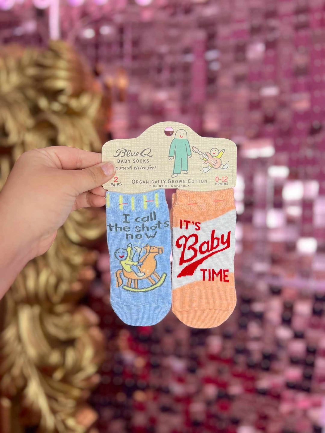 I Call The Shots Baby Socks