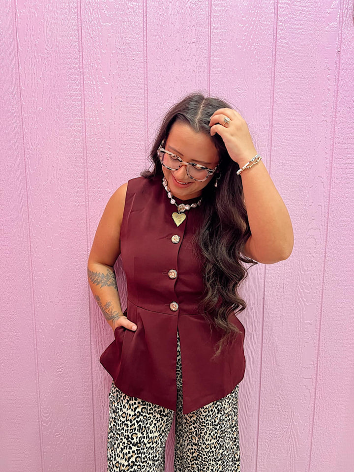 Wine & Dine Vest Top