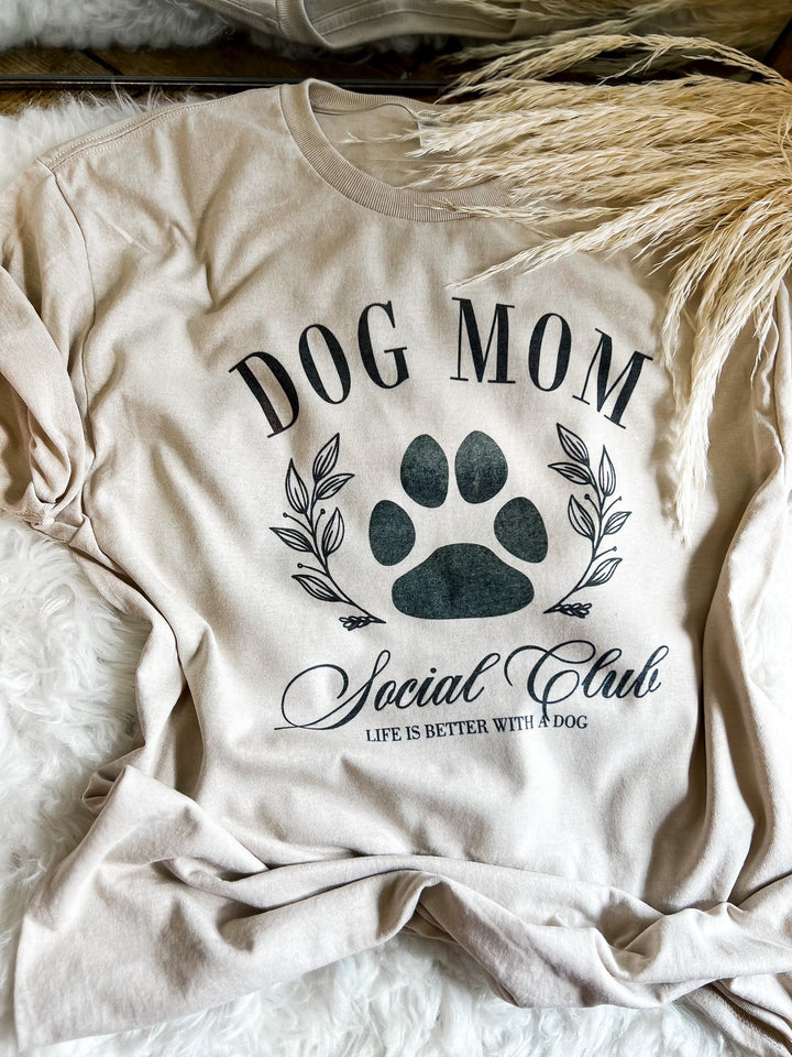Dog Mom Social Club Graphic Tee