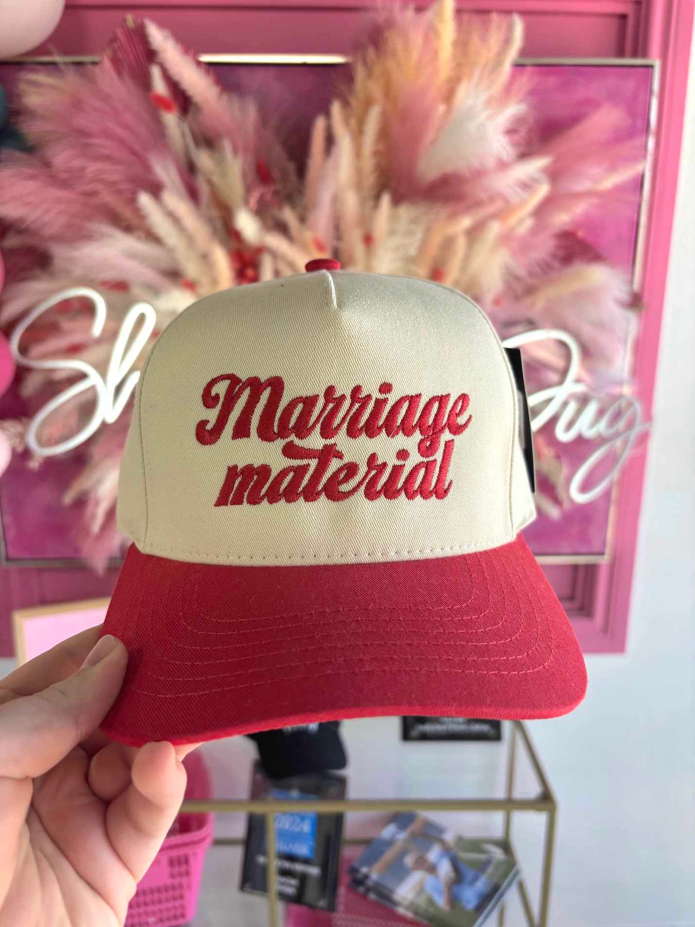 Marriage Material Trucker Hat