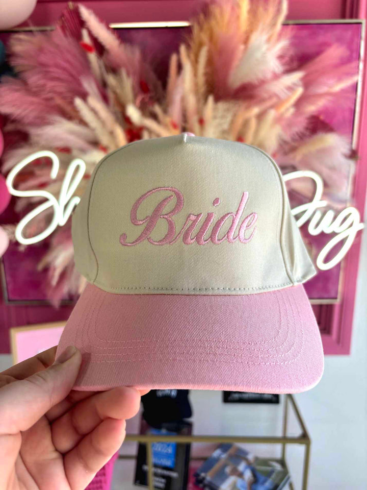 Bride Embroidery Cap