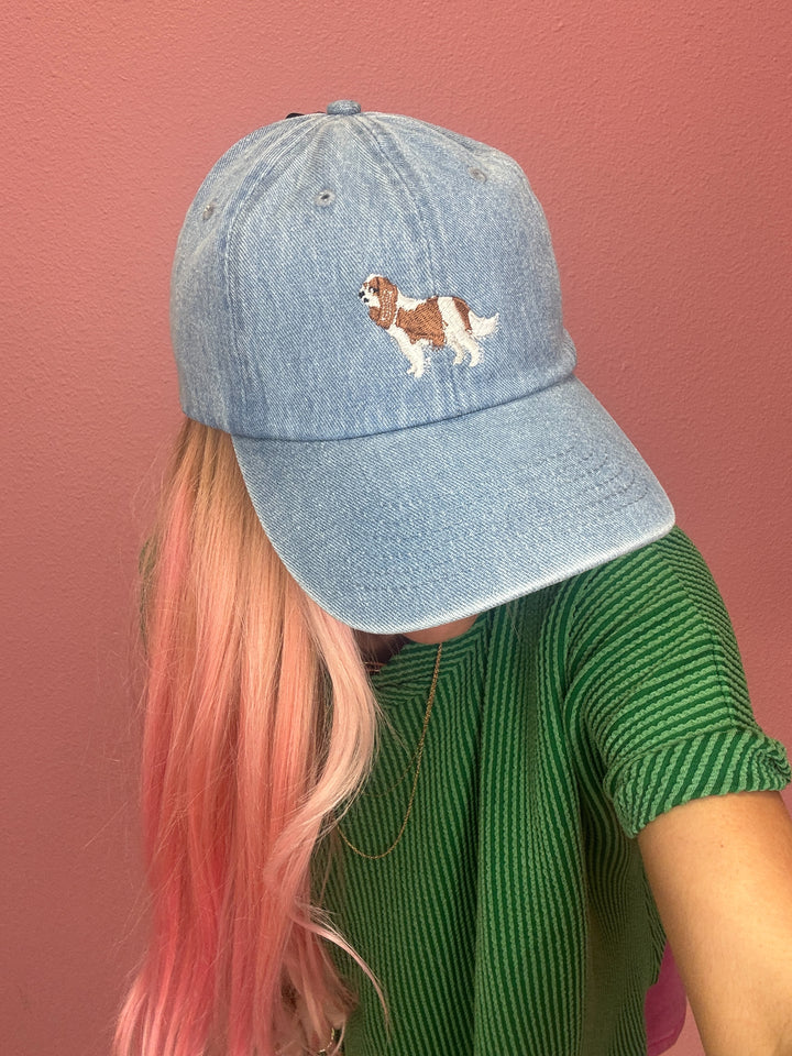 Embroidered Dog Baseball Hat