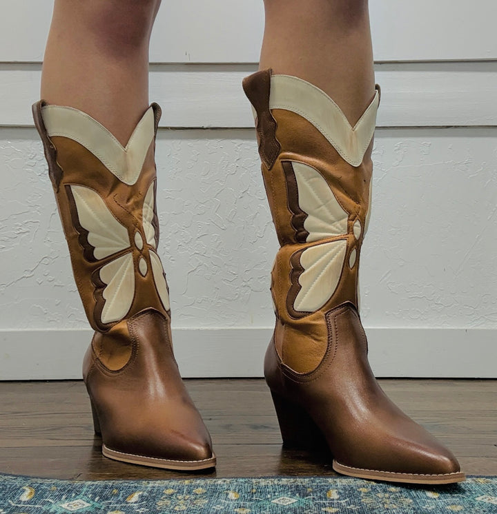 The Dolly Camel Cowboy Boots
