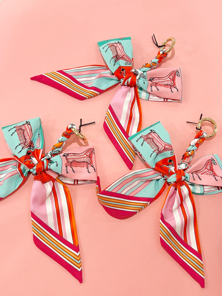 Make A Statement Scarf Keychain